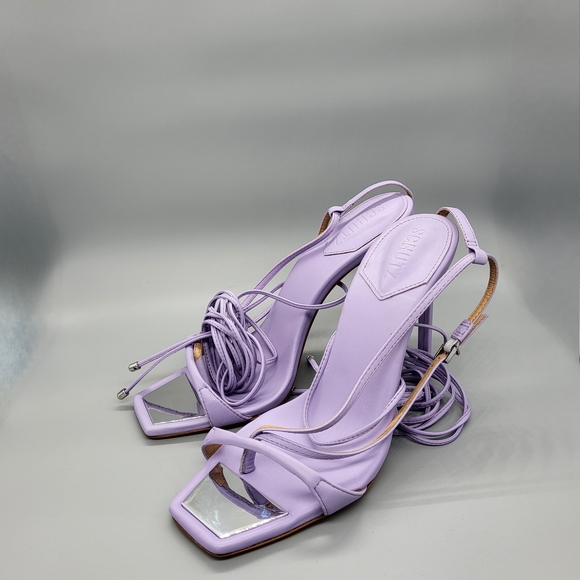 SCHUTZ Vikki Heel in Smoky Grape - Picture 2 of 12